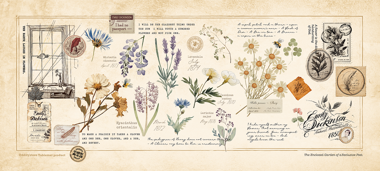 Dickinson Specimen Desk Mat